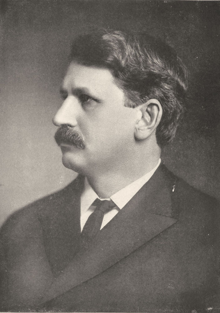 POLITICS. Frank W Gunsaulus; Armour Institute of Technology 1907 old print